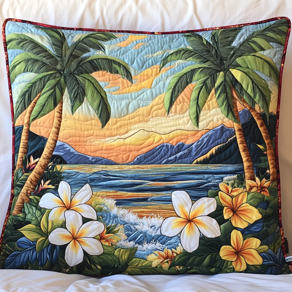 Funda de Almohada Aloha Comfort con Acolchado
