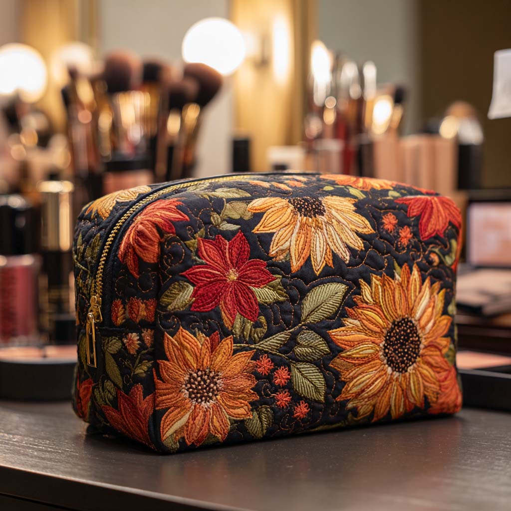 Neceser acolchado — Belleza en Flor