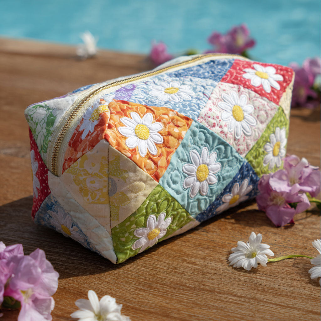 Neceser acolchado — Encanto Florido