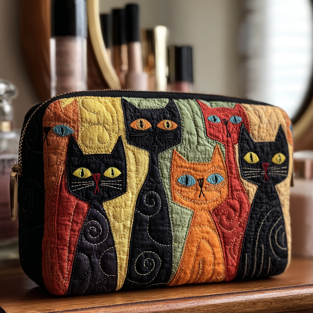 Neceser acolchado — Espíritu Gatuno