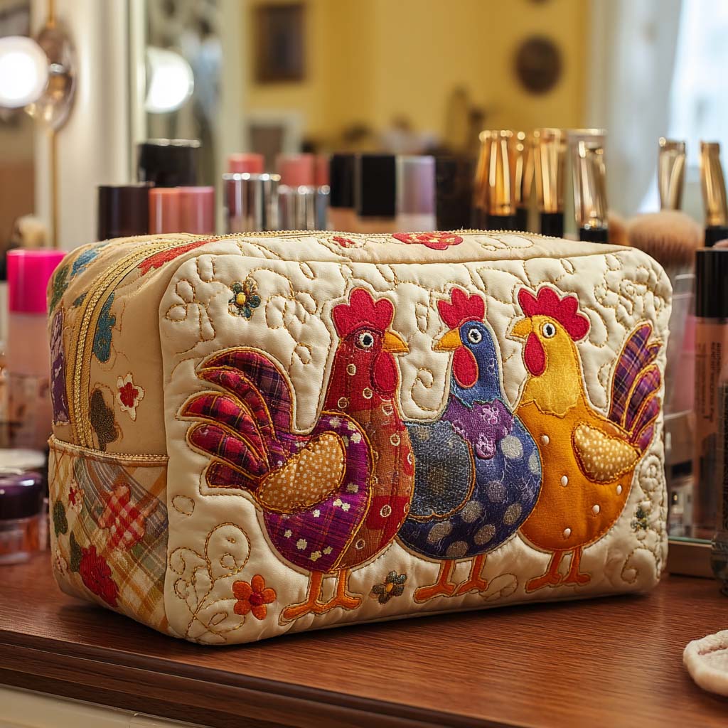 Neceser acolchado — Sueño de Gallinas