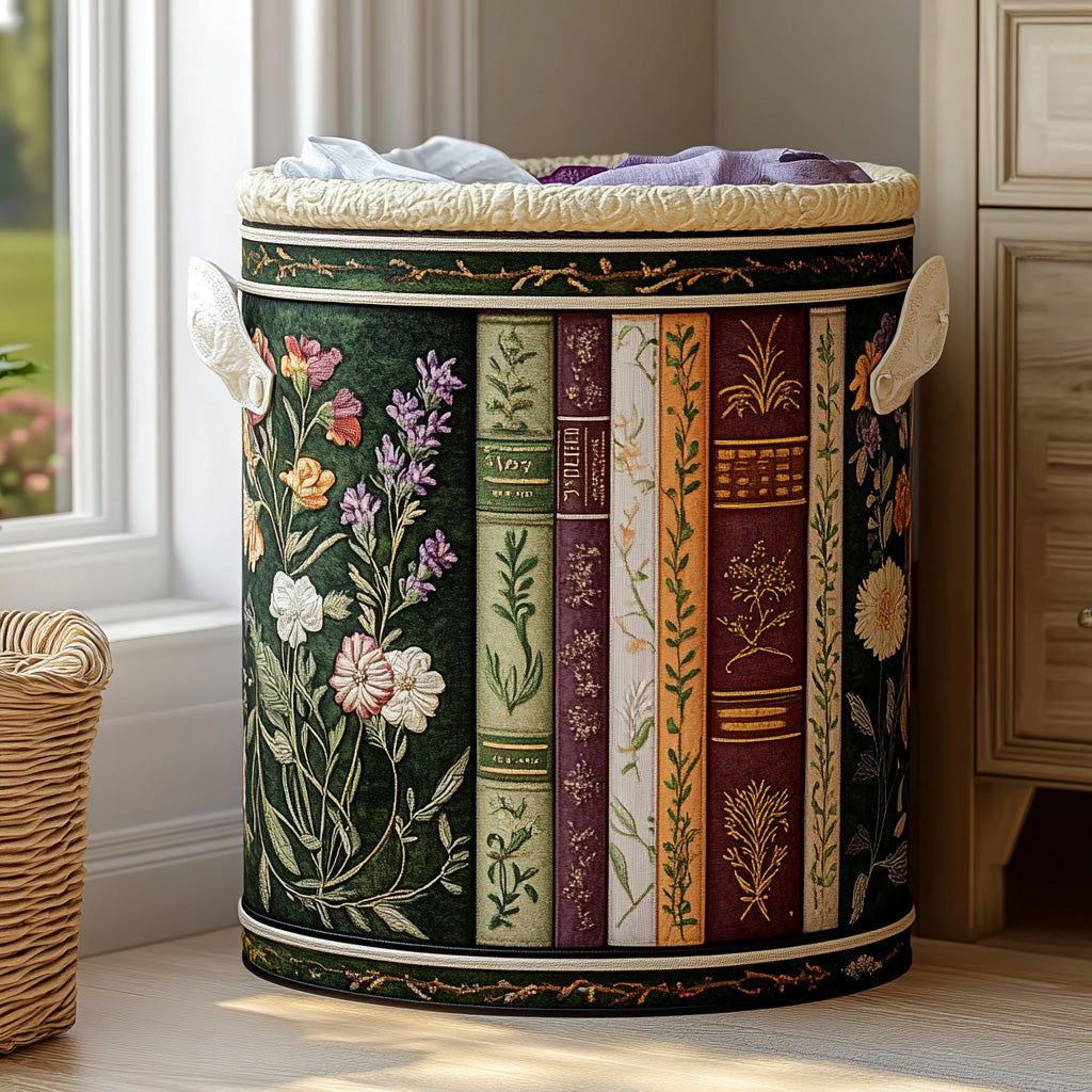 Canasto de ropa acolchado — Tomo del Jardín