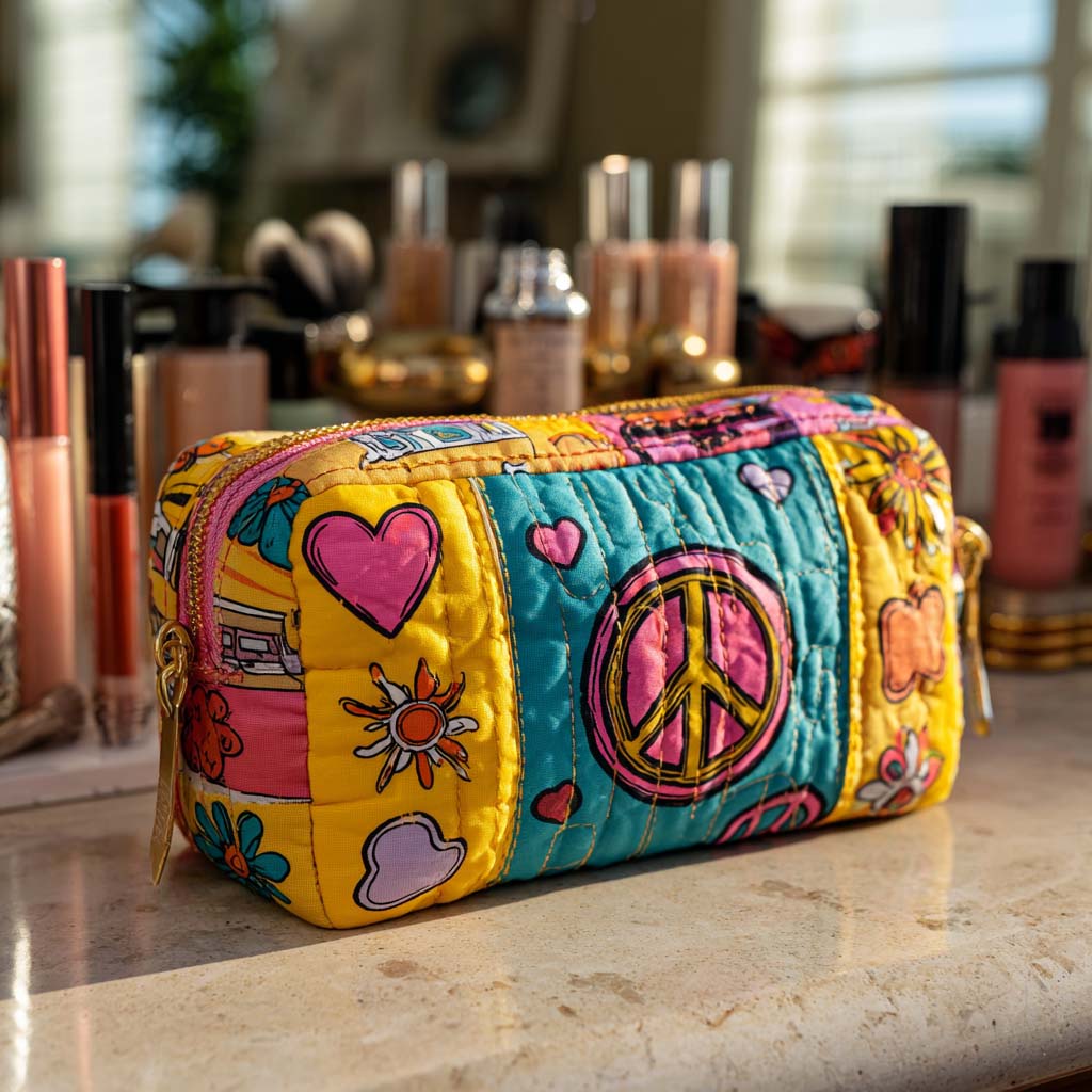 Neceser acolchado — Amor Retro en Parches