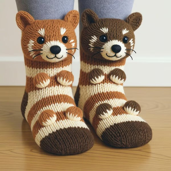 Medias de mapache