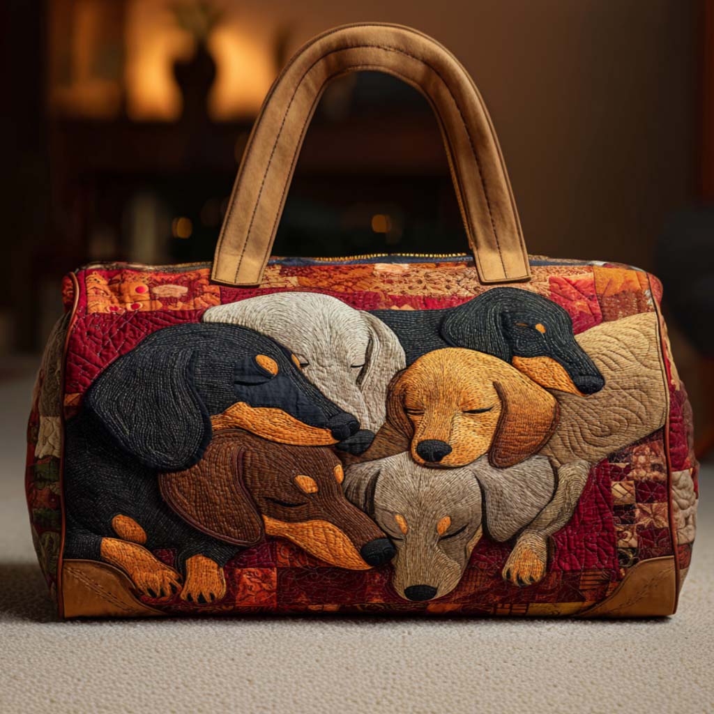 Bolso duffle acolchado — Salchichas Acurrucados