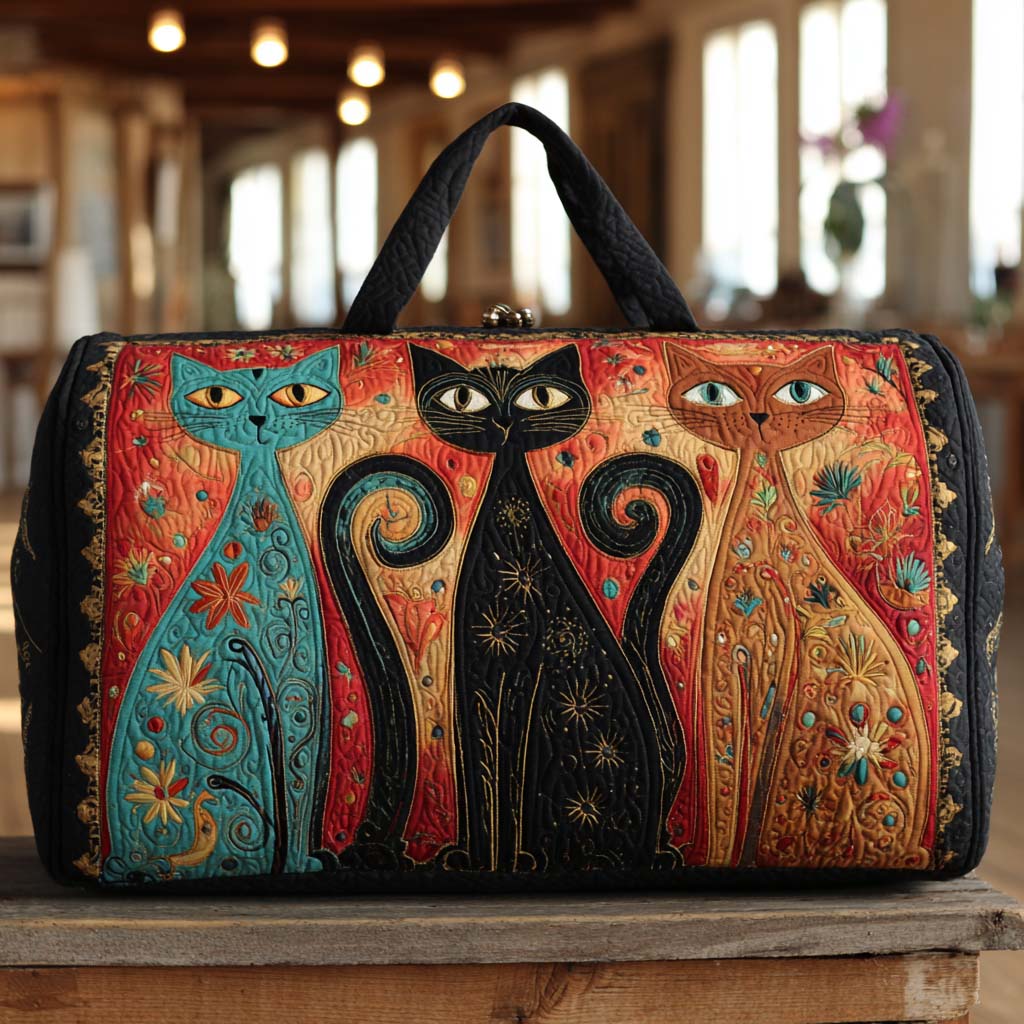 Bolso duffle acolchado — Tres Gatos Encantados