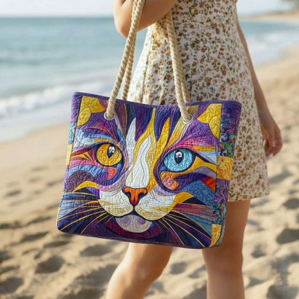 Bolso de playa artesanal — Cattitude
