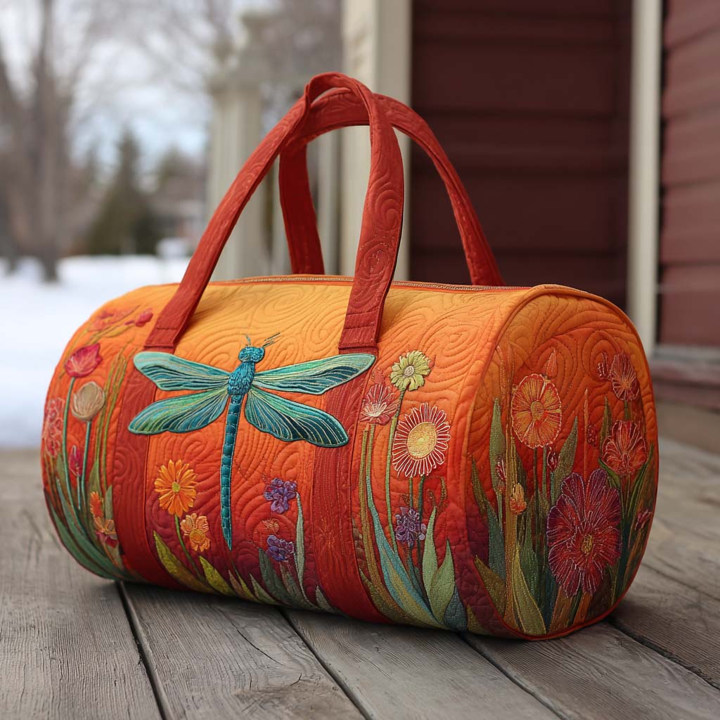 Bolso duffle acolchado — Libélula de Verano