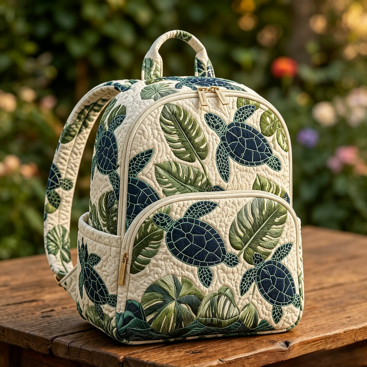 Mochila acolchada — Tortugas Marinas Tropicales