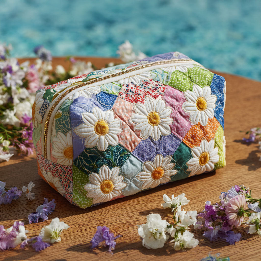 Neceser acolchado — Sendero de Pétalos