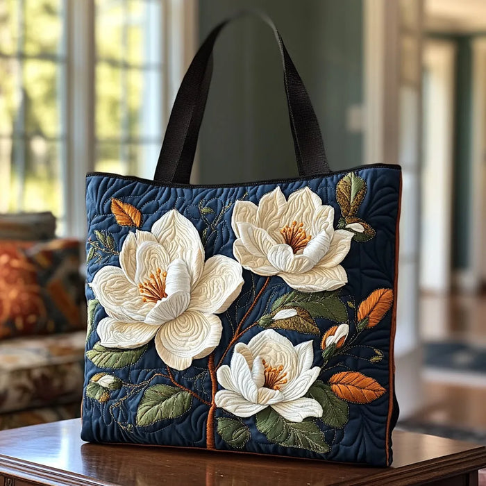 Cartera acolchada — Magnolia Delicada