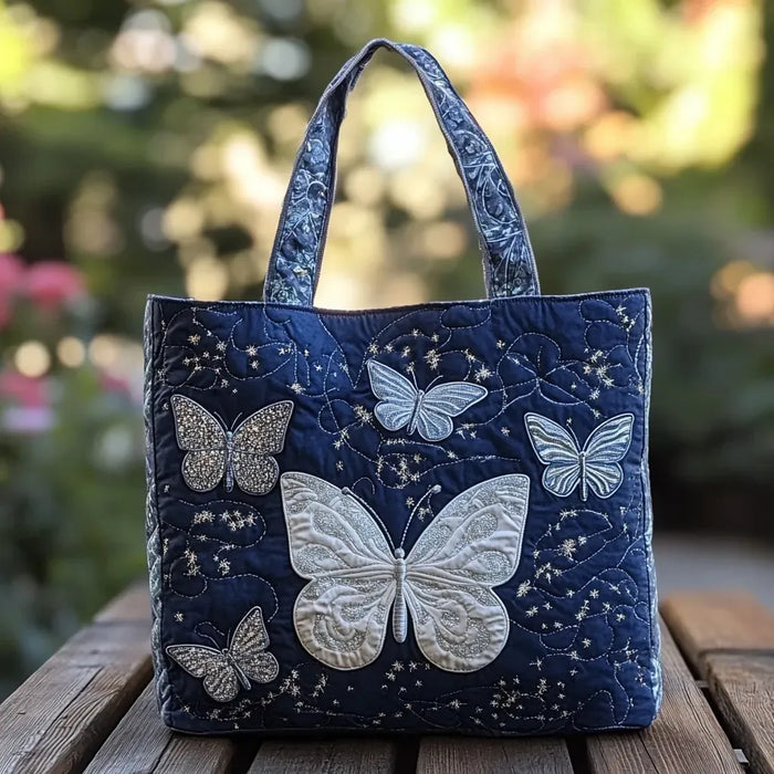 Cartera — Mariposa Plateada