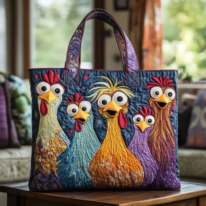 Cartera — Cinco Gallinas Coloridas