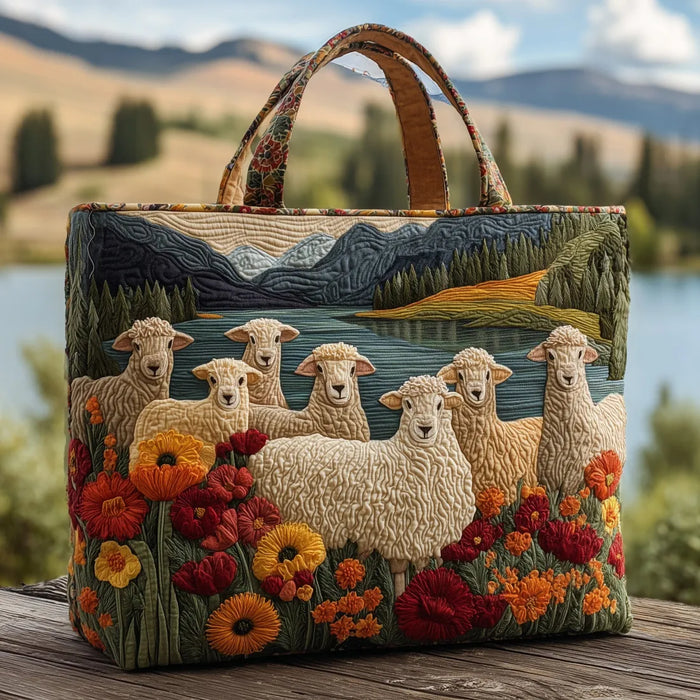 Cartera — Ovejas cerca del Lago