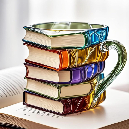 Taza Aurora 3D Libro
