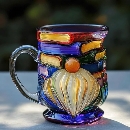 Taza Nain para Amantes de Libros 3D