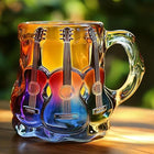 Taza con Arte 3D de Guitarra