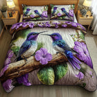 Conjunto de ropa de cama acolchada de 3 piezas — Refugio de Aves