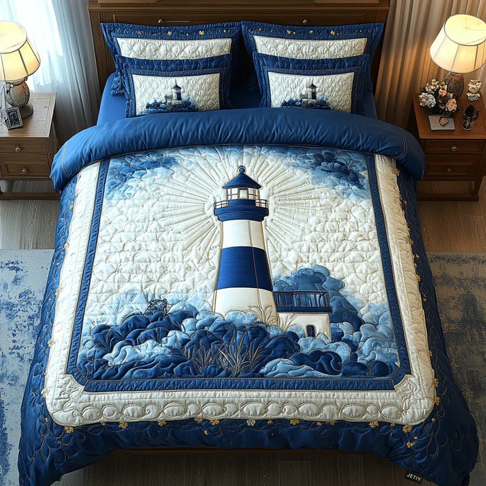 Conjunto de ropa de cama acolchada de 3 piezas — Brisa de Beacon