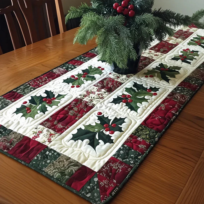 Camino de mesa acolchado — Alegría de Jingle