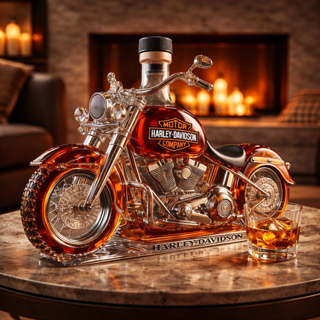 Botella de Whisky — Edición Harley Davidson