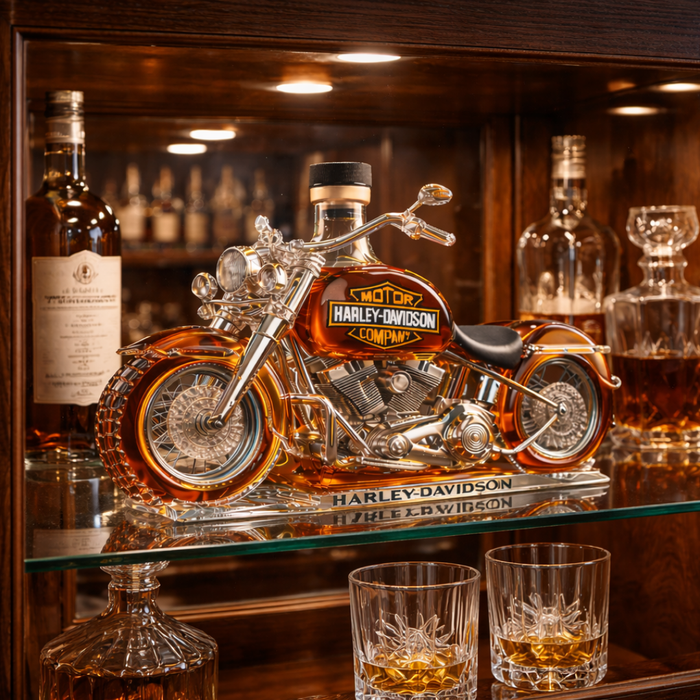 Botella de Whisky — Edición Harley Davidson