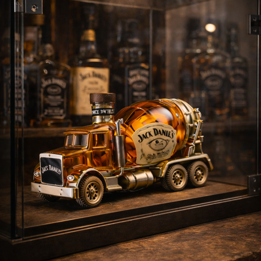 Botella de whisky Jack Daniel's — Edición Truck
