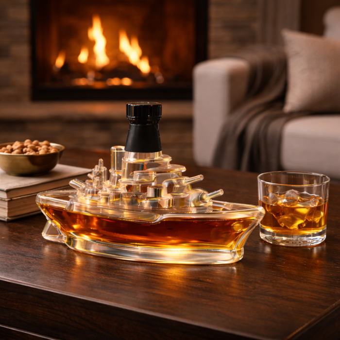 Botella de whisky — Edición marina