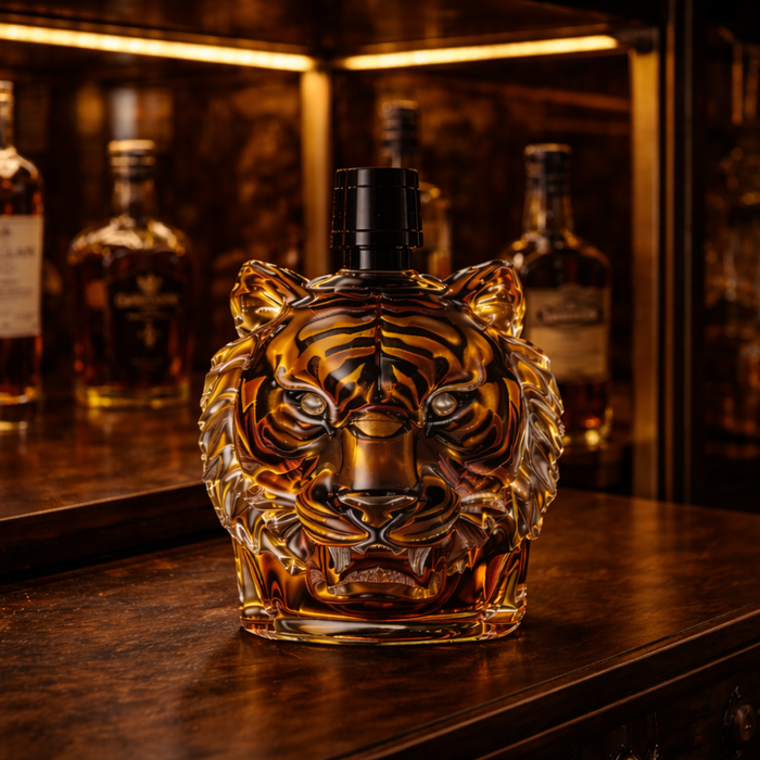 Botella de Whisky — Edición Tigre