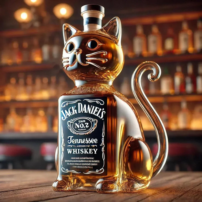 Botella de whisky — Edición Gato