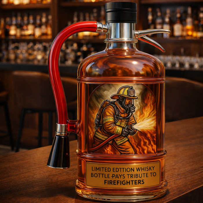 Botella de whisky — Edición Extintor