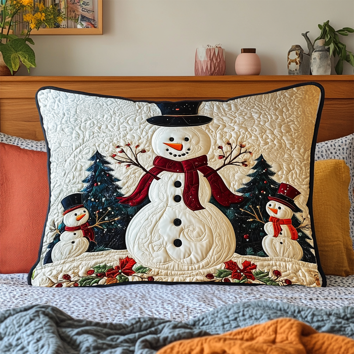 Funda de Almohada Acolchada Amigos Helados