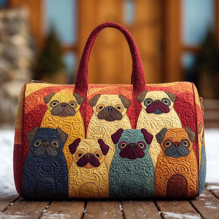 Bolso de viaje acolchado Chonkster Pug