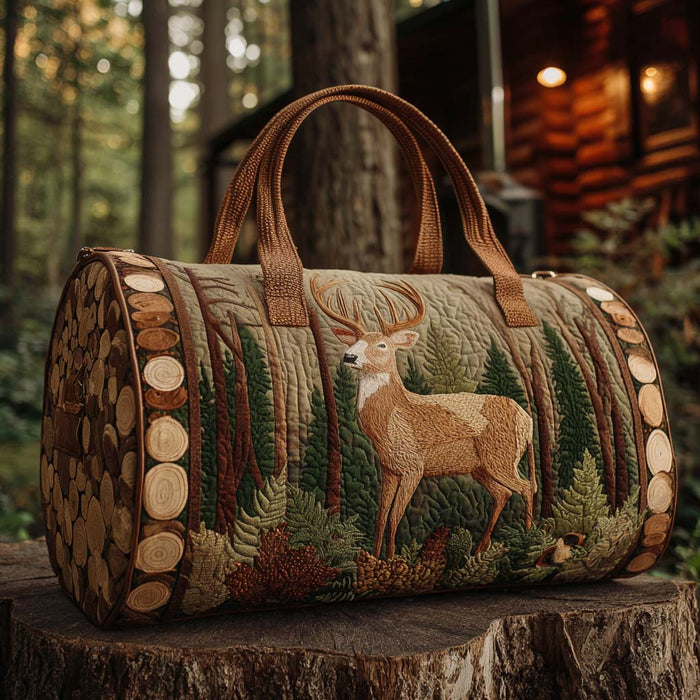 Bolso de viaje Acolchado de Ciervo de Otoño
