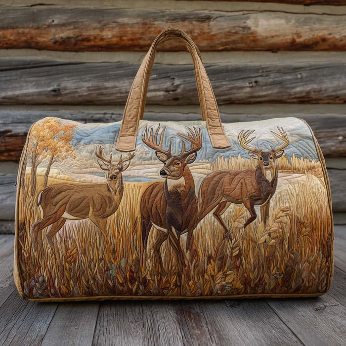 Bolso de viaje Acolchado de Madera Rústica