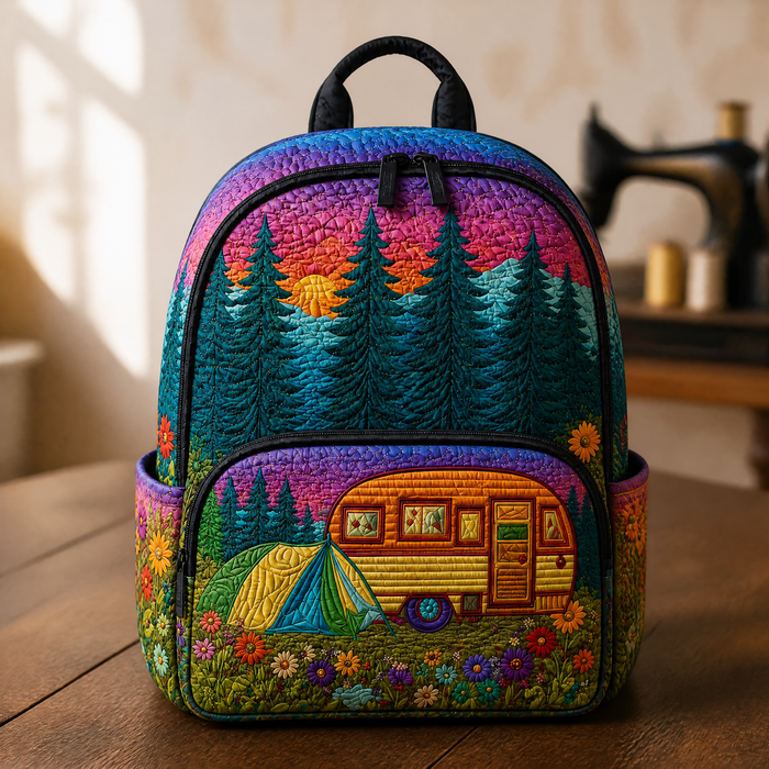 Mochila acolchada — Ambiente de camping