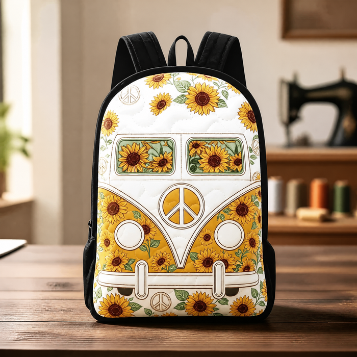 Mochila acolchada — Correas de hombro negras