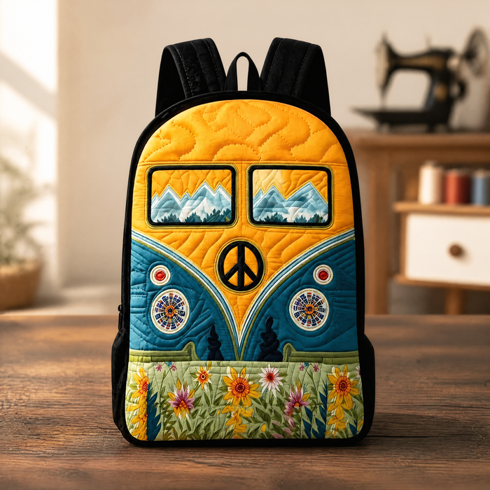 Mochila acolchada — Correas de hombro negras