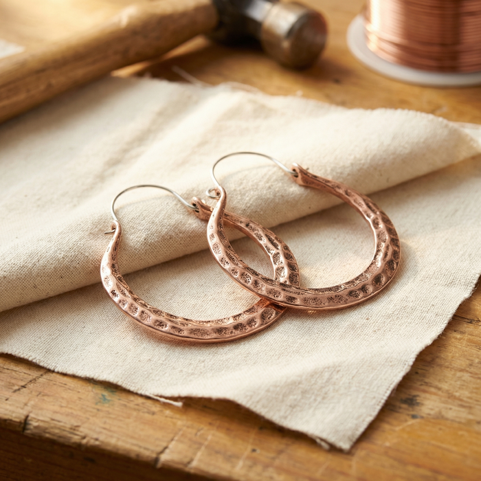 Aros de alambre de cobre