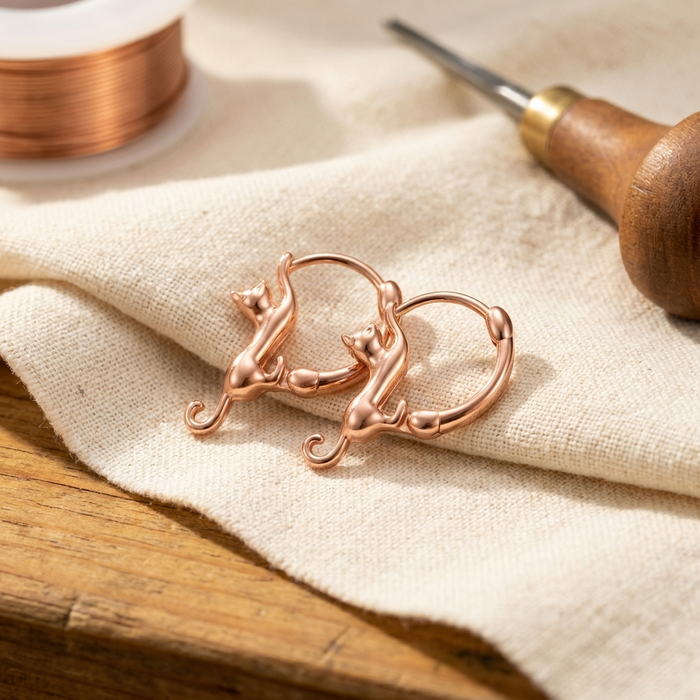 Aros de Cobre Espiral