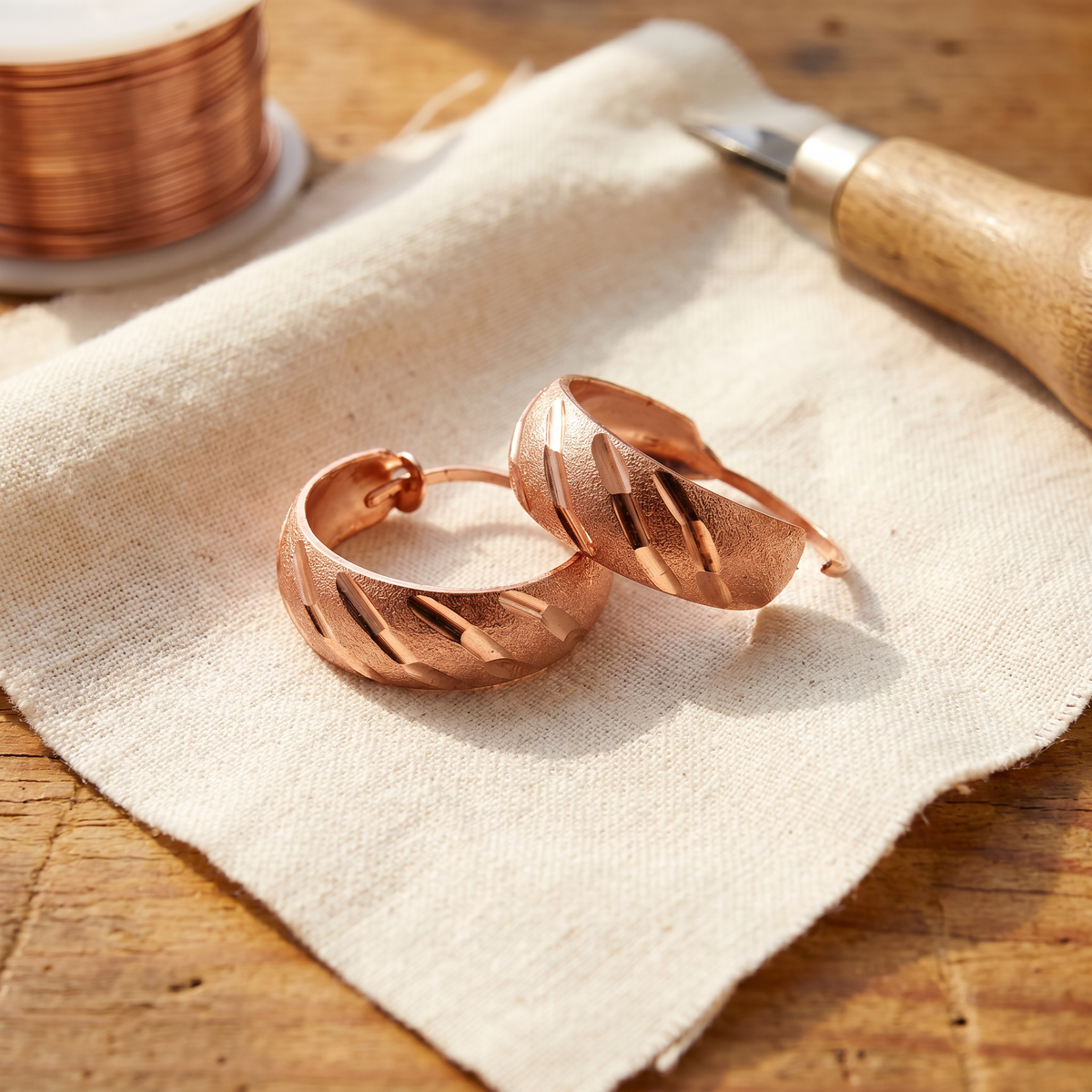 Aros de cobre