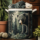 Canasto de ropa acolchado — Oso