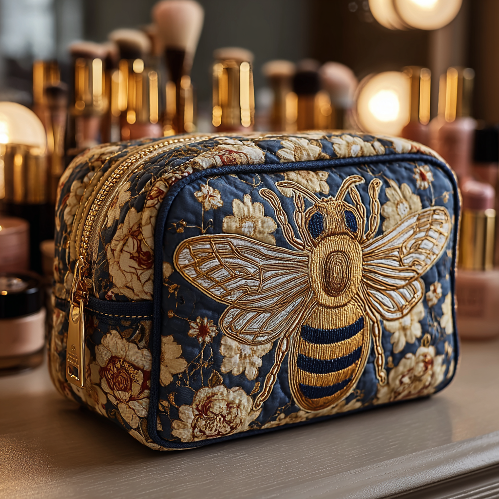 Neceser acolchado — Encanto de Abeja