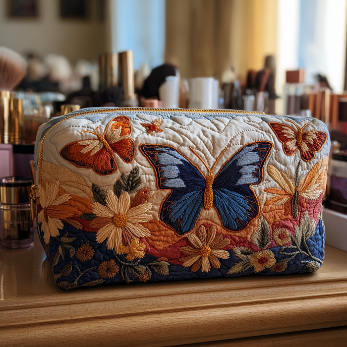Neceser acolchado — Gracia de Mariposa