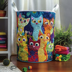 Canasto de ropa acolchado — Gato III