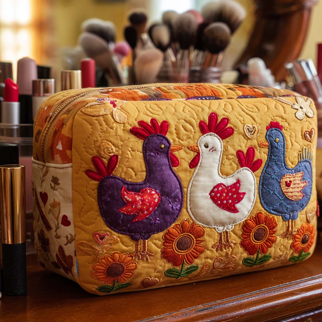 Neceser acolchado — Luz de Gallinas