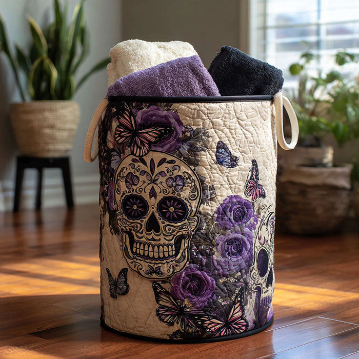 Canasto de ropa acolchado — Huesos Eternos