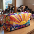 Neceser acolchado — Amanecer Floral