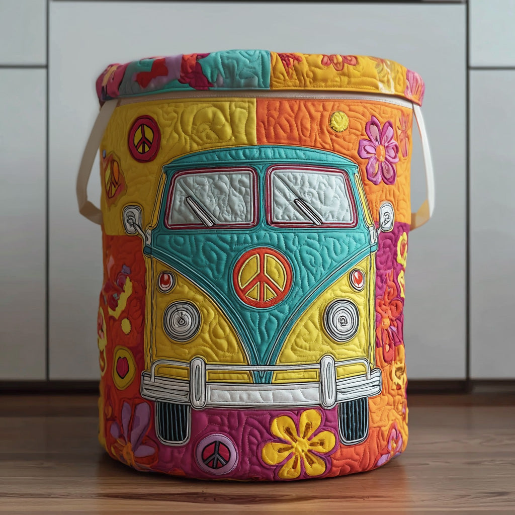 Canasto de ropa acolchado — Viaje Hippie