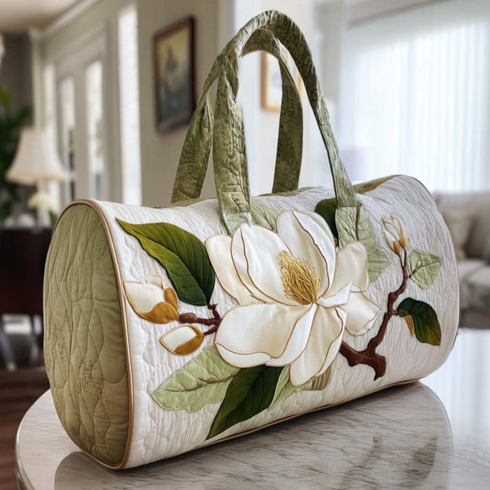 Bolso duffle acolchado — Magnolia Blanca